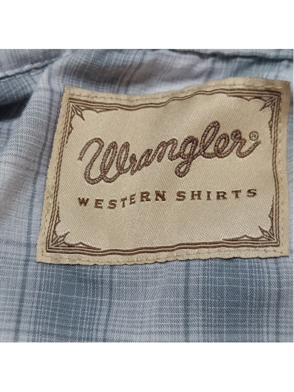 Wrangler Men's Multicolor Plaid Long Sleeve Pearl Snap Western Shirt - Picture 6 of 8